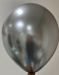 Латексна кулька Китай 12″ Хром Срібло (1 шт)
