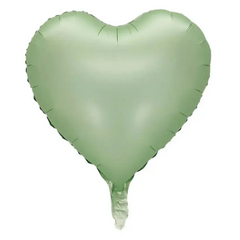 Фольгована кулька 18” Серце оливковий сатин (Китай)