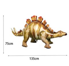 Фольгована Кулька Стояча фігура Стегозавр 75х135 см (Китай)