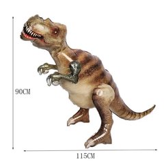 Фольгована Кулька Стояча фігура Тиранозавр 90х115 см (Китай)