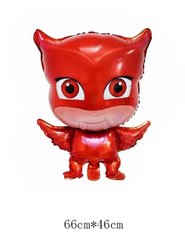 Фольгована кулька Велика фігура герої у масках червоний 70 см (Китай)
