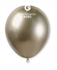 Латексна кулька Gemar 5" Хром Просекко (100 шт)